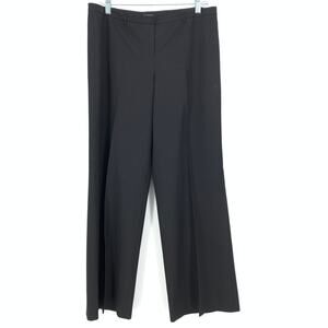 The Limited Wide Leg Trouser Dress Pant Womens Sz 10 Short Black